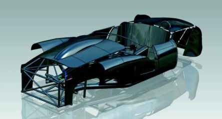 Car body 3D model